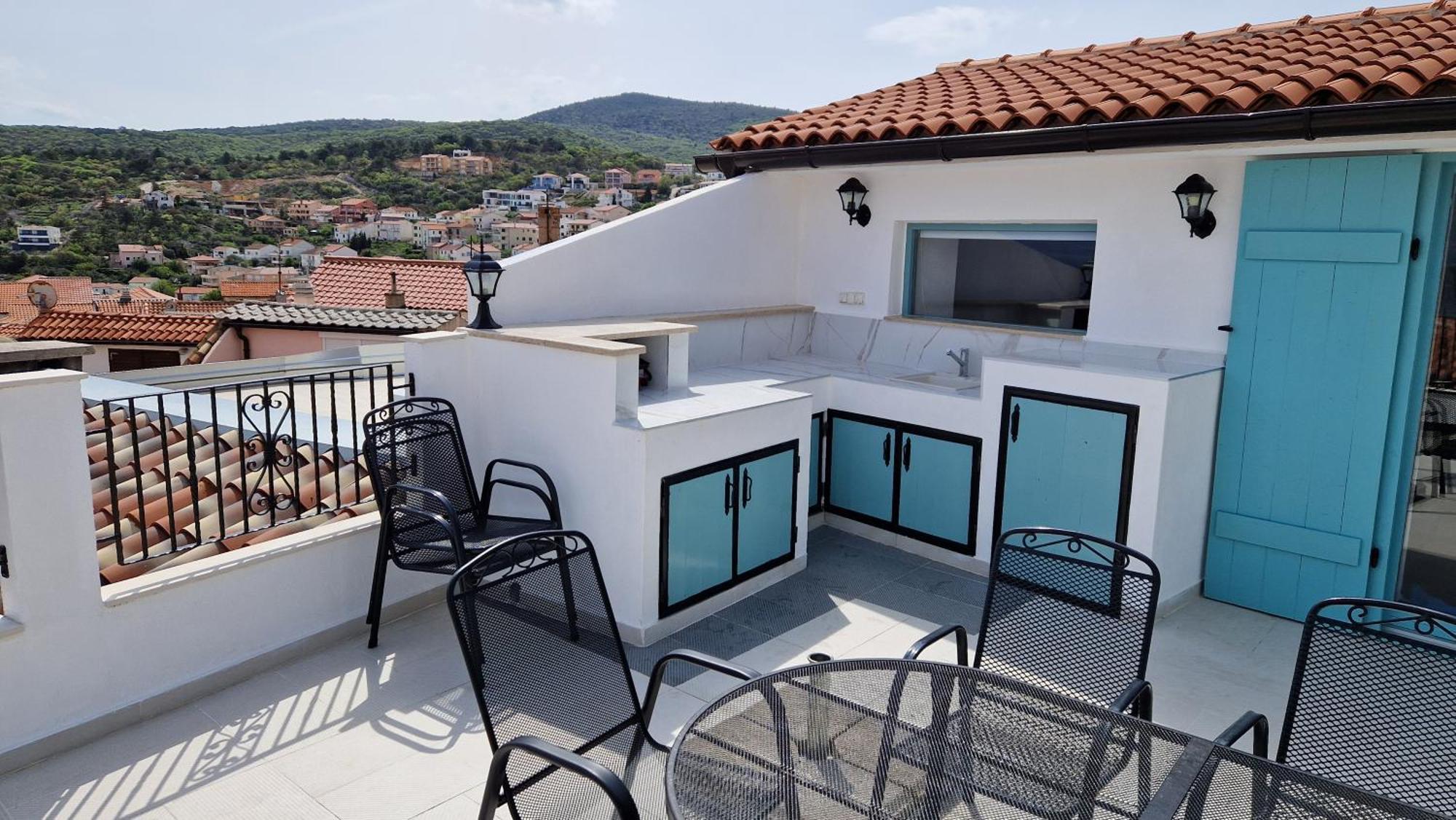 Villa Magdalena Vrbnik Esterno foto